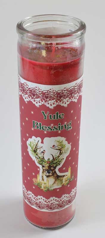 Yule Blessing aromatic jar candle (image for) Yule Blessing aromatic jar candle