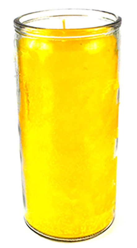 Yellow 14-day jar candle (image for) Yellow 14-day jar candle