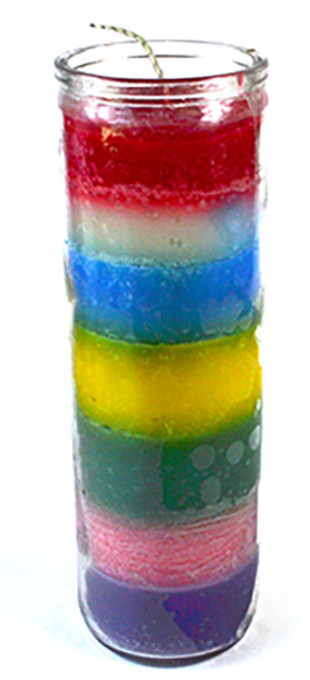 7 Color 7-day jar candle (image for) 7 Color 7-day jar candle
