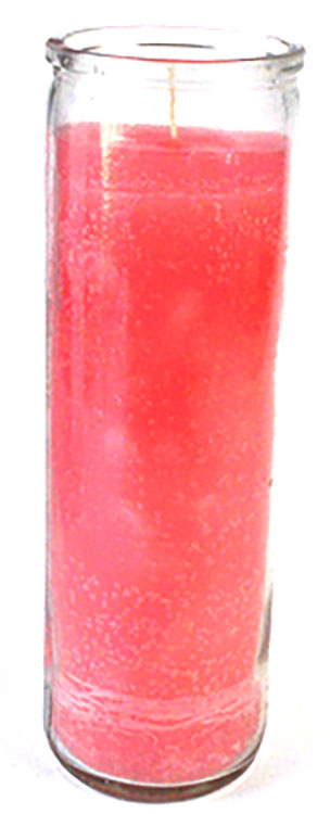 Pink 7-day jar candle (image for) Pink 7-day jar candle