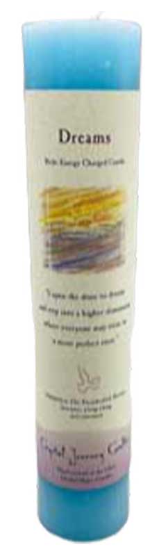 Dreams Reiki Charged Pillar candle (image for) Dreams Reiki Charged Pillar candle