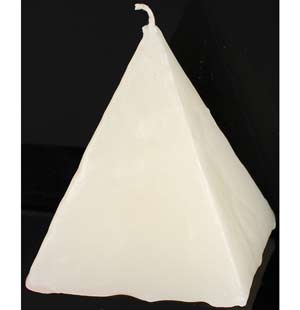 White Strawberry pyramid candle (image for) White Strawberry pyramid candle