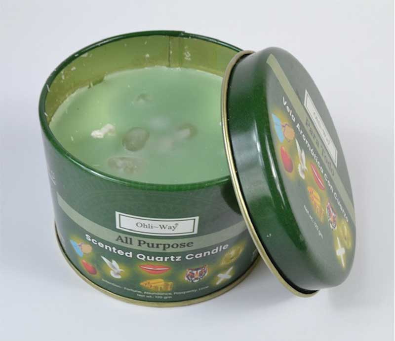 Para Todo (All Purpose) quartz tin candle (image for) Para Todo (All Purpose) quartz tin candle