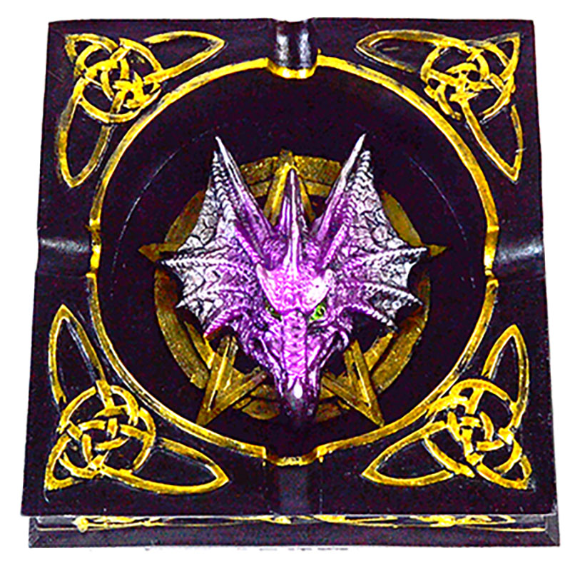 4 3/4" Dragon ashtray (image for) 4 3/4" Dragon ashtray