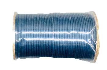 Navy Waxed Cotton cord 2mm 100 yds (image for) Navy Waxed Cotton cord 2mm 100 yds