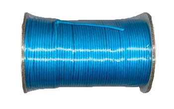 Sky Blue Waxed Cotton cord 2mm 100 yds (image for) Sky Blue Waxed Cotton cord 2mm 100 yds