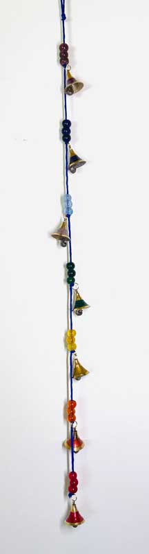 28" Chakra hanging bells (image for) 28" Chakra hanging bells