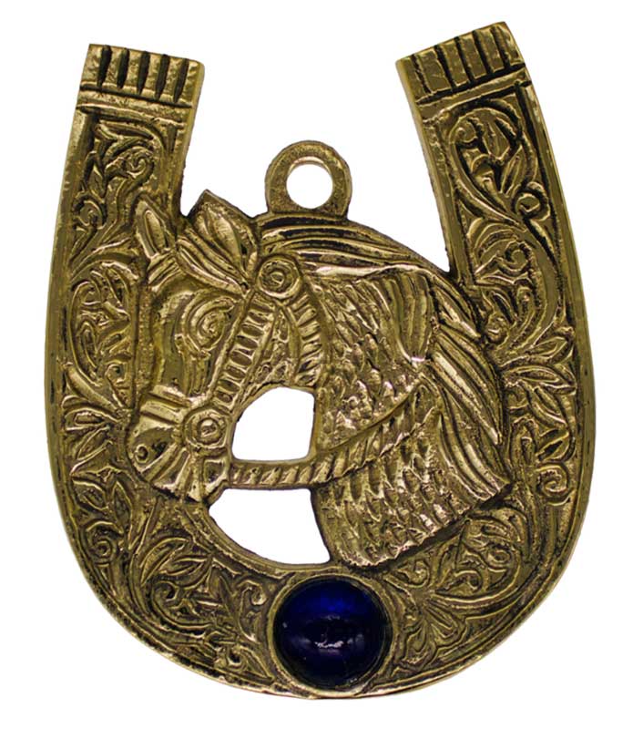 3 1/4" x 4" Horse Shoe brass (image for) 3 1/4" x 4" Horse Shoe brass