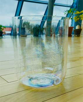 8" Rainbow Crystal Singing Bowl (image for) 8" Rainbow Crystal Singing Bowl