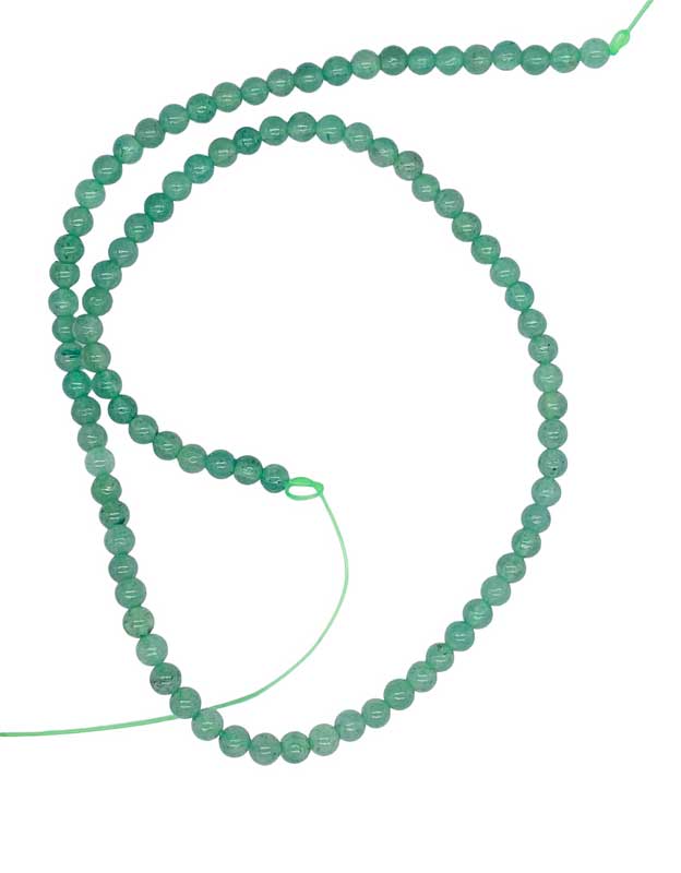 4mm Green Aventurine beads (image for) 4mm Green Aventurine beads
