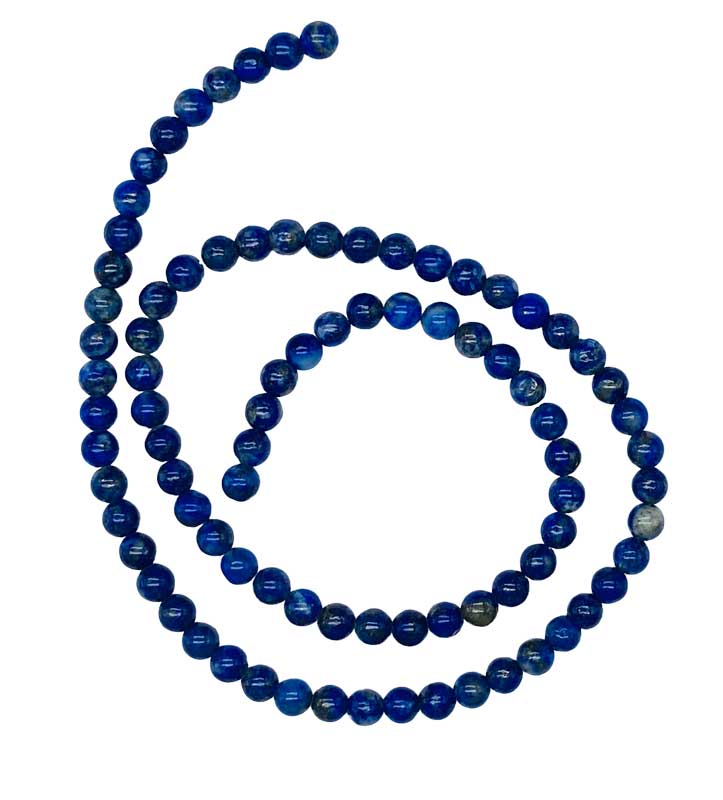 4mm Lapis beads (image for) 4mm Lapis beads