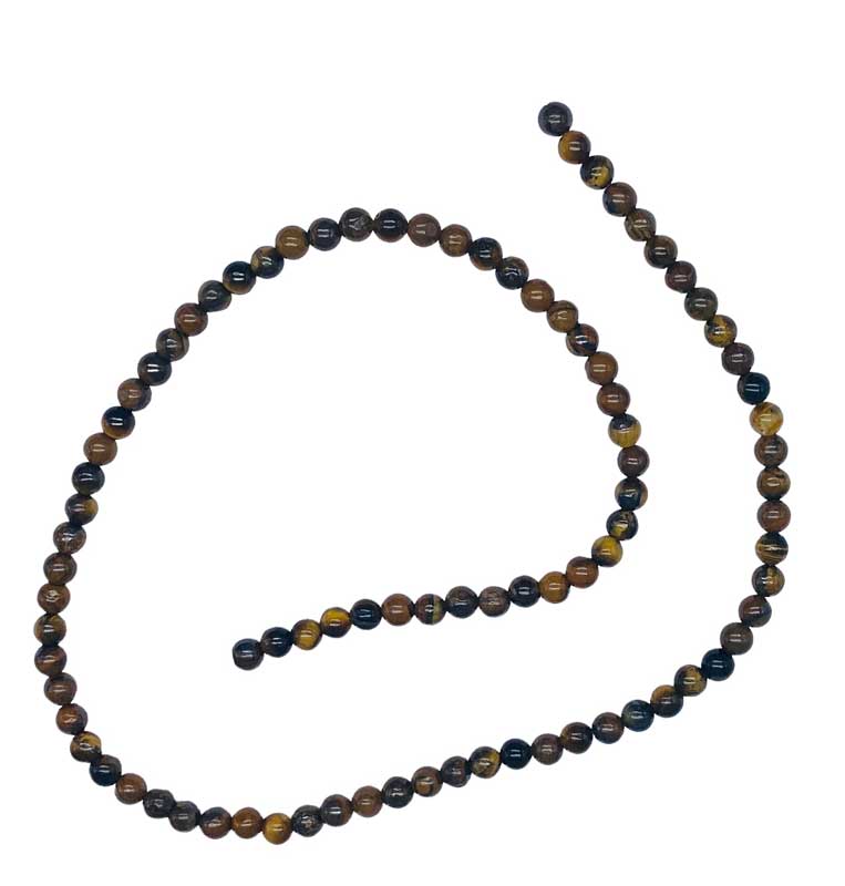 4mm Tigers Eye beads (image for) 4mm Tigers Eye beads