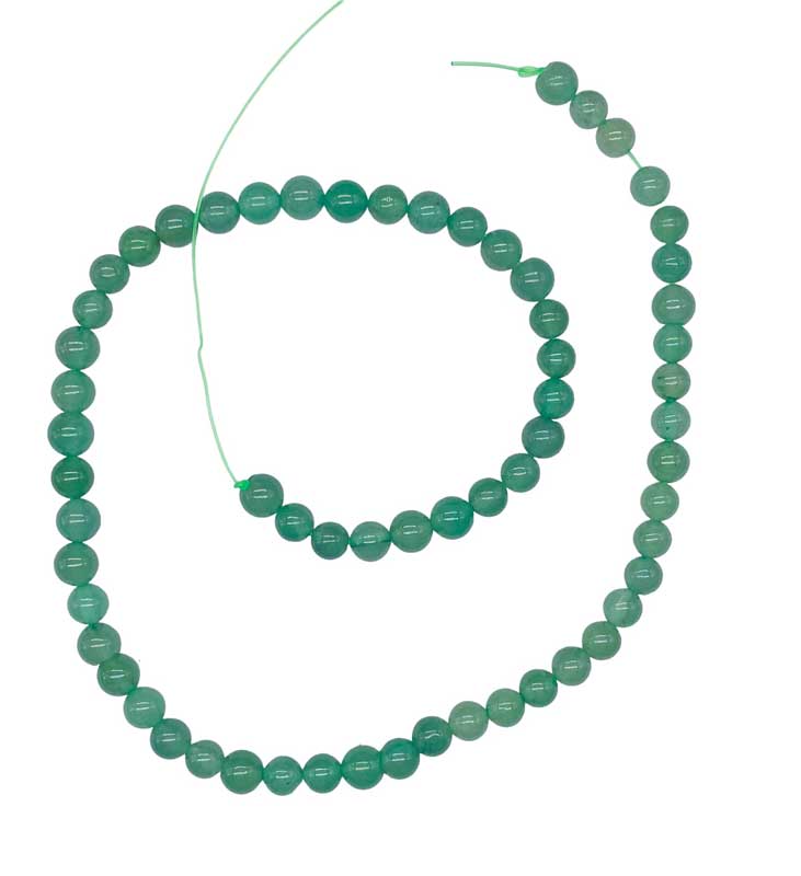 6mm Green Aventurine beads (image for) 6mm Green Aventurine beads