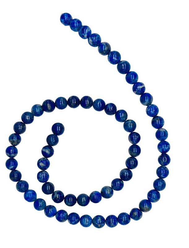 6mm Lapis beads (image for) 6mm Lapis beads