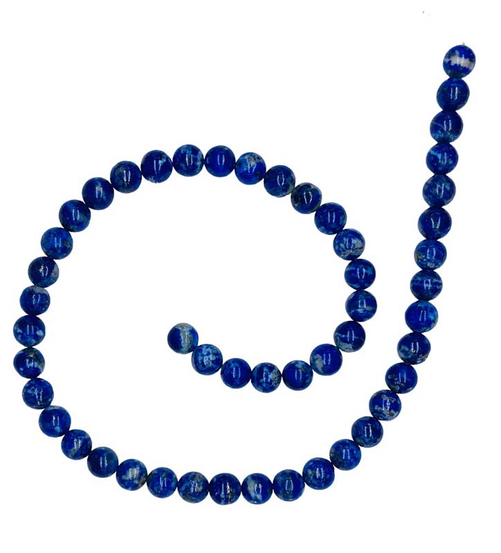 8mm Lapis beads (image for) 8mm Lapis beads