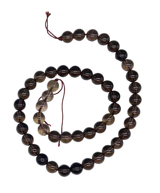 8mm Smoky Quartz beads (image for) 8mm Smoky Quartz beads