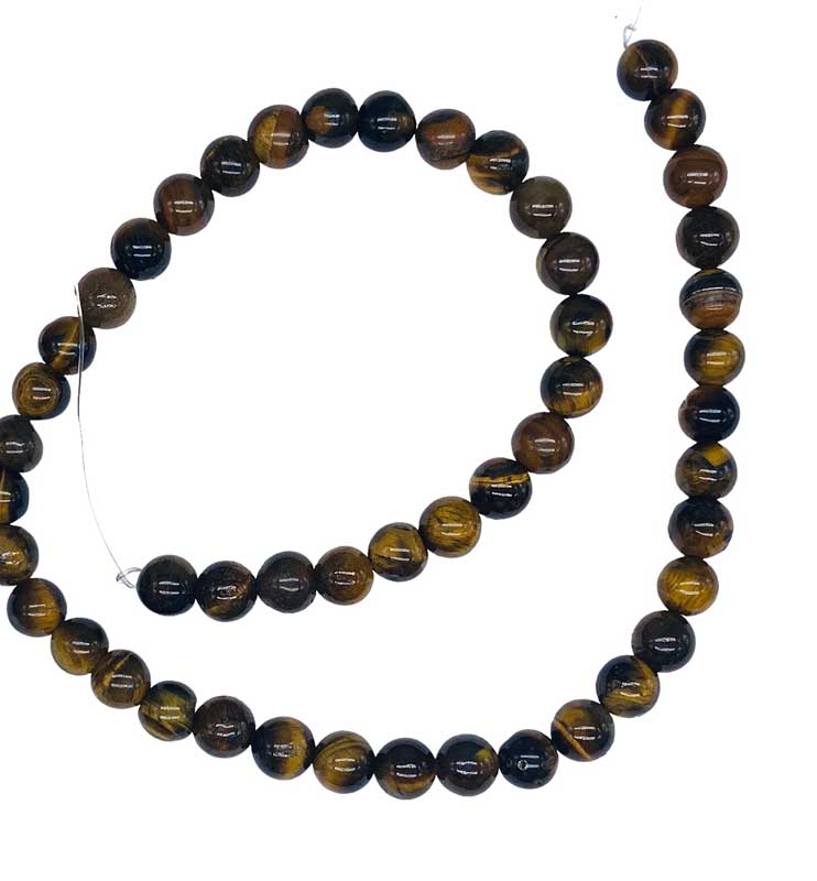 8mm Tigers Eye beads (image for) 8mm Tigers Eye beads