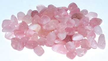1 lb Rose Quartz tumbled chips (image for) 1 lb Rose Quartz tumbled chips