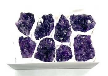 ~2 1/2# Flat of Amethyst Druse (image for) ~2 1/2# Flat of Amethyst Druse