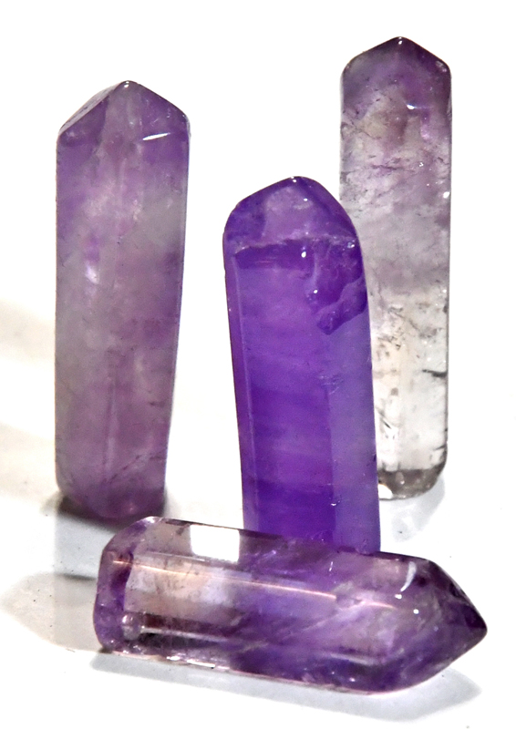 1"- 1.5" Amethyst obelisk (image for) 1"- 1.5" Amethyst obelisk
