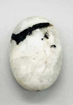 Rainbow Moonstone palm stone (image for) Rainbow Moonstone palm stone