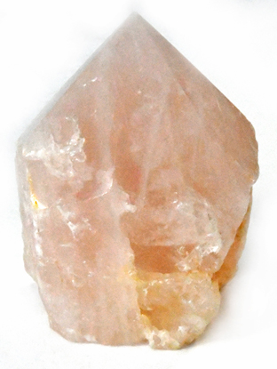 Rose Quartz top polished point (image for) Rose Quartz top polished point