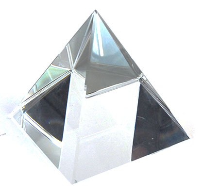 6cm Crystal pyramid (image for) 6cm Crystal pyramid
