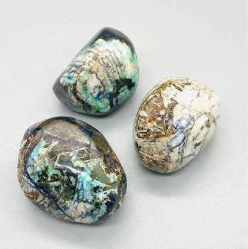 1 lb Azurite/Malachite tumbled stones (image for) 1 lb Azurite/Malachite tumbled stones