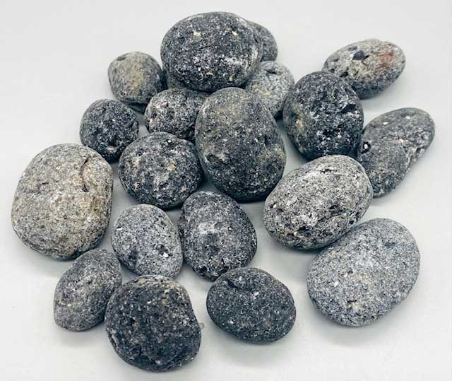 1 lb Agni, Black untumbled stones (image for) 1 lb Agni, Black untumbled stones