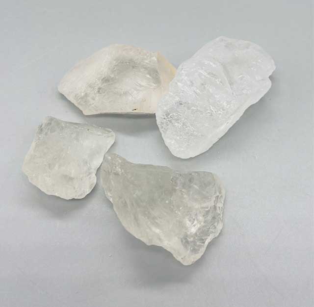1 lb Crystal 3-5cm untumbled stones (image for) 1 lb Crystal 3-5cm untumbled stones