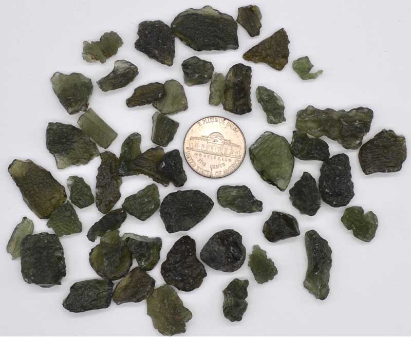 51.3gms Moldavite untumbled (image for) 51.3gms Moldavite untumbled