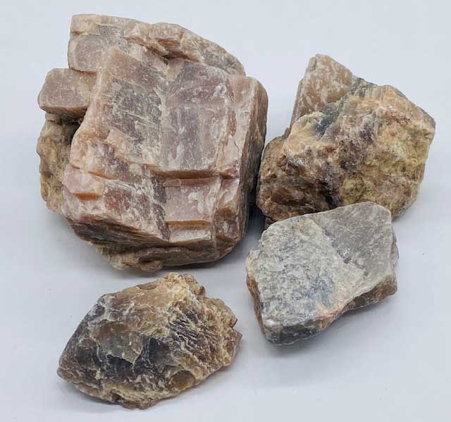1 lb Moonstone untumbled stones (image for) 1 lb Moonstone untumbled stones