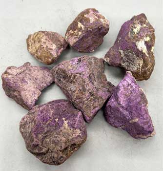 1 lb Purpurite untumbled stones (image for) 1 lb Purpurite untumbled stones