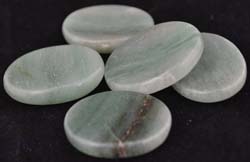 Green Aventurine Worry Stone (image for) Green Aventurine Worry Stone