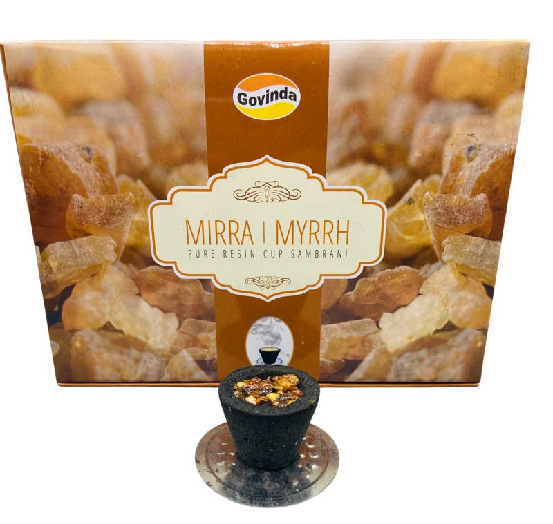 (set of 12) Myrrh charcoal dhoop cup (image for) (set of 12) Myrrh charcoal dhoop cup