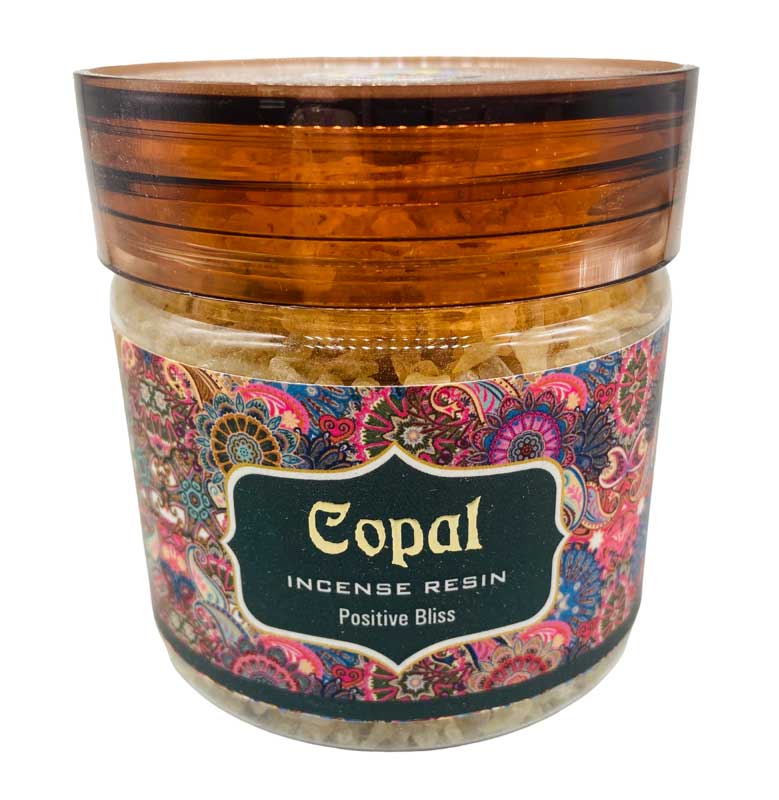 100g Positive Bliss (copal) resin jar (image for) 100g Positive Bliss (copal) resin jar