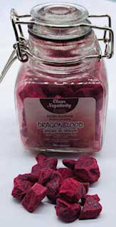 3.0oz Clear Negativity (dragonblood) resin jar (image for) 3.0oz Clear Negativity (dragonblood) resin jar