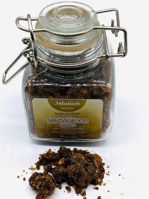 3.0oz Intuition (sandalwood) resin jar (image for) 3.0oz Intuition (sandalwood) resin jar