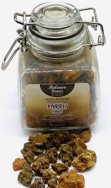 3.0oz Release Fears (myrrh) resin jar (image for) 3.0oz Release Fears (myrrh) resin jar