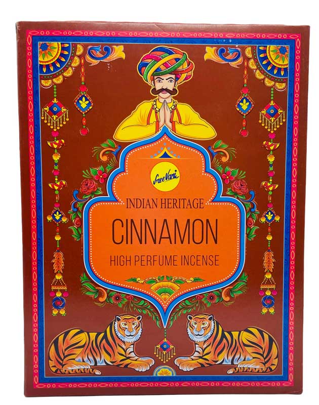 15 gm Cinnamon incense sticks indian heritage (image for) 15 gm Cinnamon incense sticks indian heritage