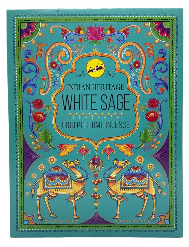 15 gm White Sage incense sticks indian heritage (image for) 15 gm White Sage incense sticks indian heritage