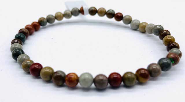 4mm Jasper, Ocean bracelet (image for) 4mm Jasper, Ocean bracelet