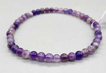 4mm Amethyst bracelet (image for) 4mm Amethyst bracelet