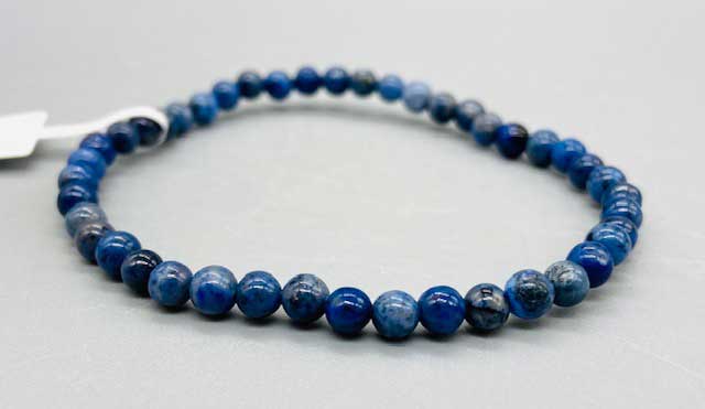 4mm Dumortierite bracelet (image for) 4mm Dumortierite bracelet