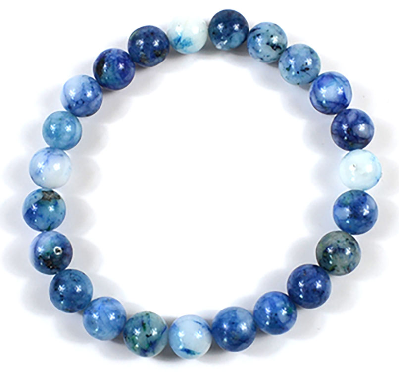 8mm Chrysocolla, Blue (image for) 8mm Chrysocolla, Blue