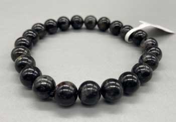 8mm Glaucophane bracelet (image for) 8mm Glaucophane bracelet