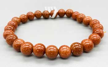 8mm Gold Stone bracelet (image for) 8mm Gold Stone bracelet