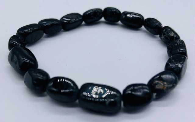 Tourmaline, Black gemstone bracelet (image for) Tourmaline, Black gemstone bracelet
