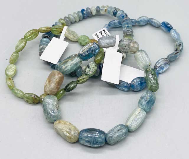 Blue Kyanite Nugget bracelet (image for) Blue Kyanite Nugget bracelet
