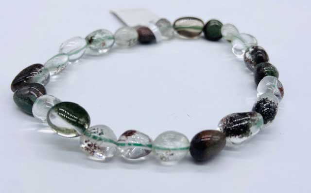 Quartz, Phantom gemstone bracelet (image for) Quartz, Phantom gemstone bracelet
